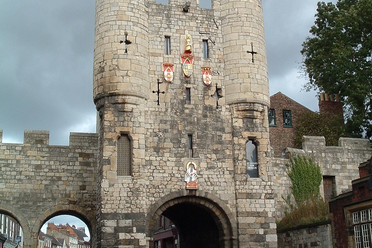 Micklegate Bar, portão cerimonial das muralhas medievais de York