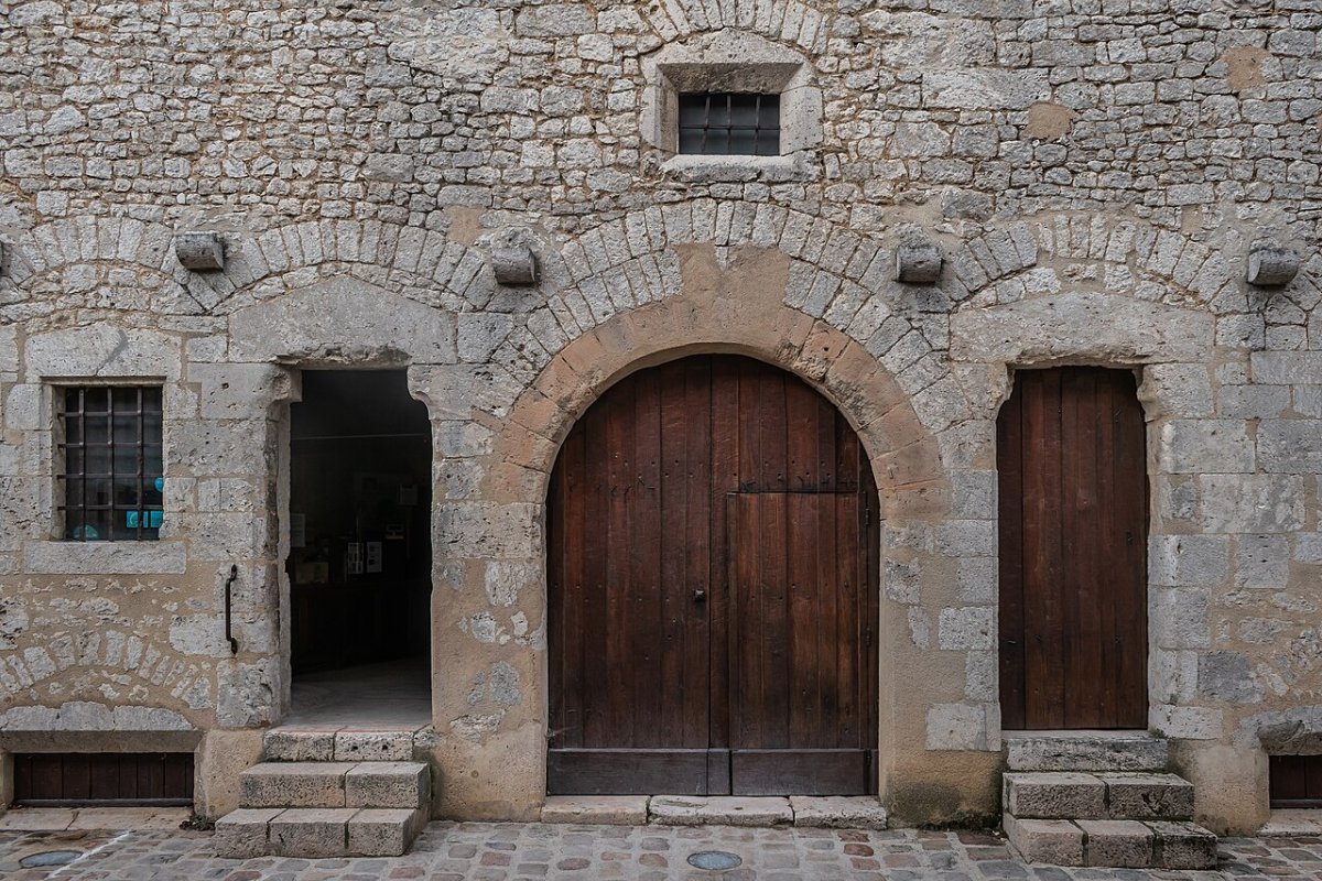 Grange aux Dîmes de Provins, armazém de pedra do século XIII usado nas feiras medievais